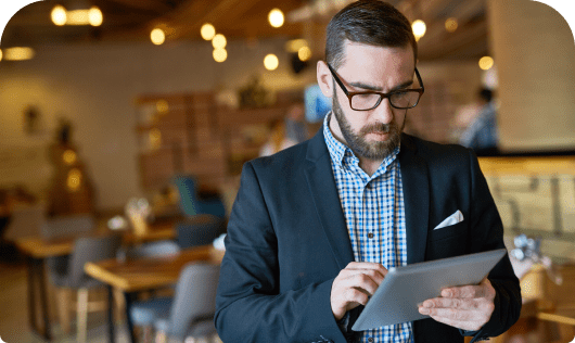 Business owners applying for a restaurant financing loan