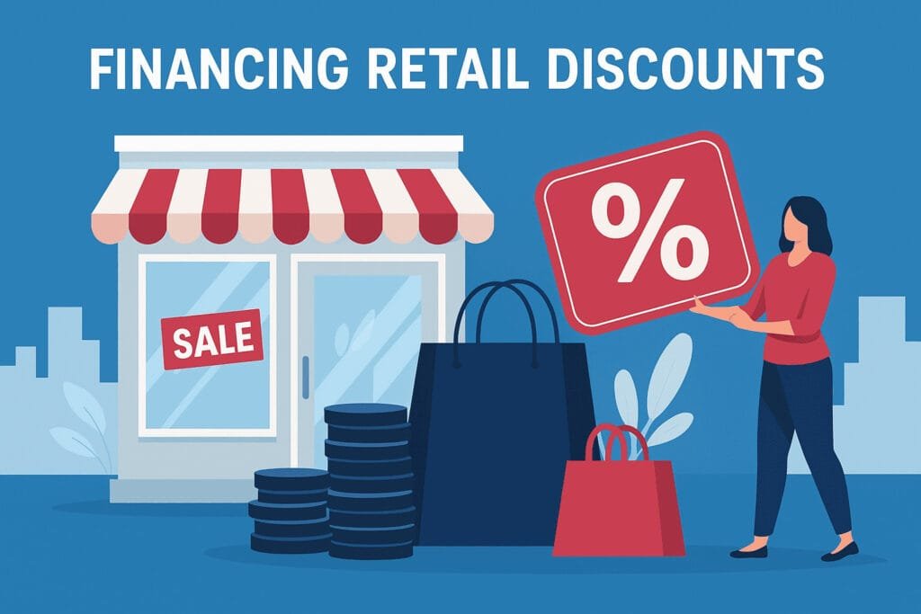 Financing retail discounts
