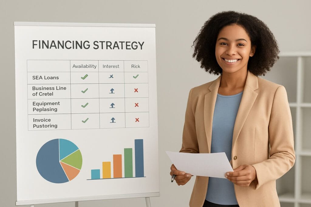 small business financing strategy