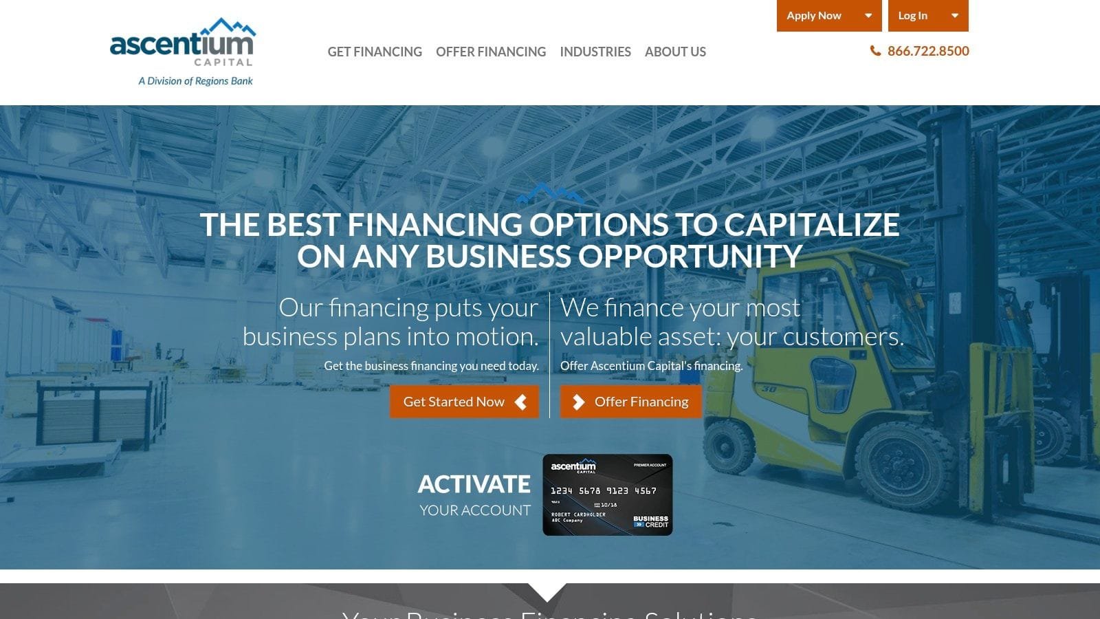 Ascentium Capital (a division of Regions Bank)
