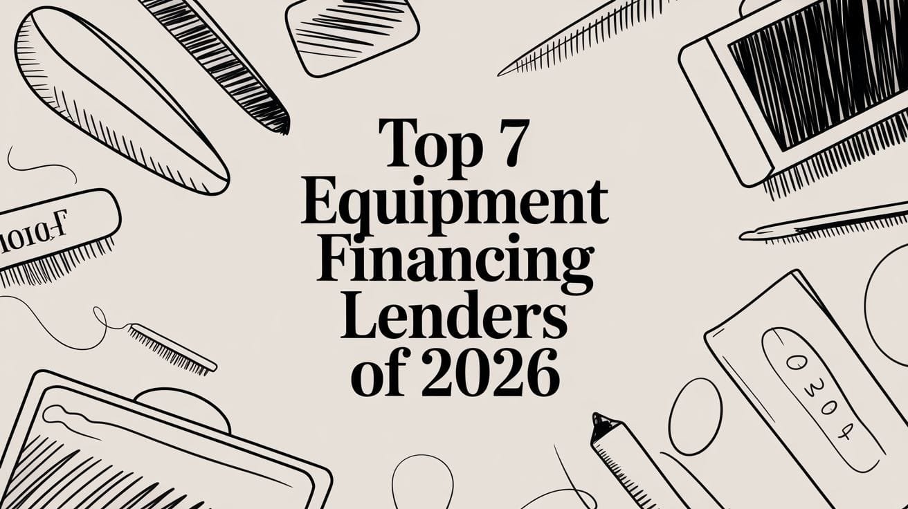 Top 7 Equipment Financing Lenders of 2026