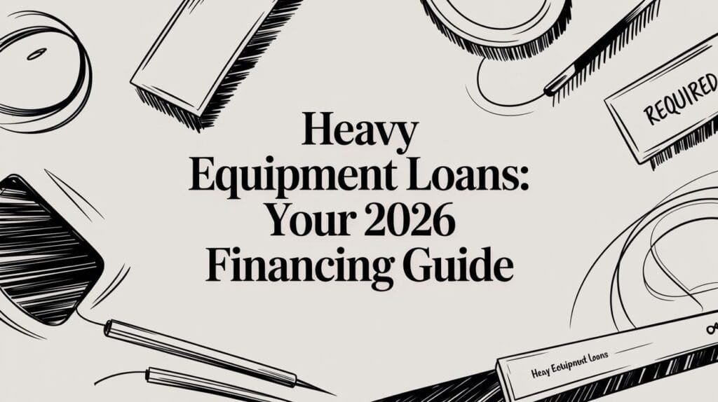 Heavy Equipment Loans: Your 2026 Equipment Guide