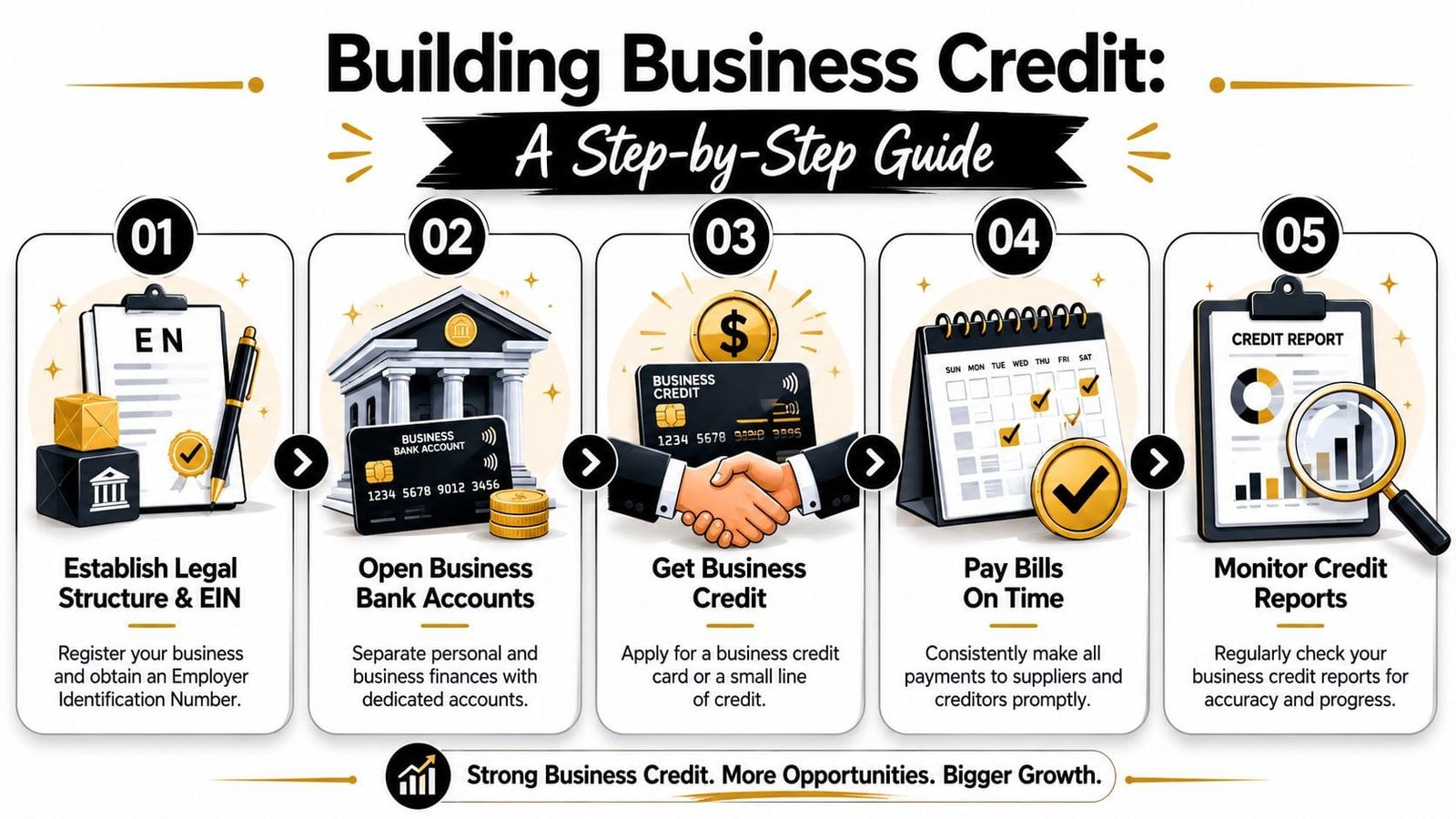 How to Build Strong Business Credit from Scratch