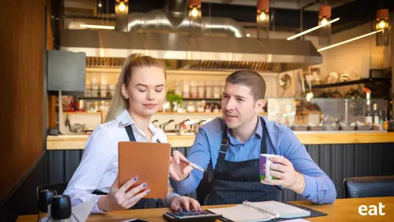 Restaurant Owner Discussing about Loan