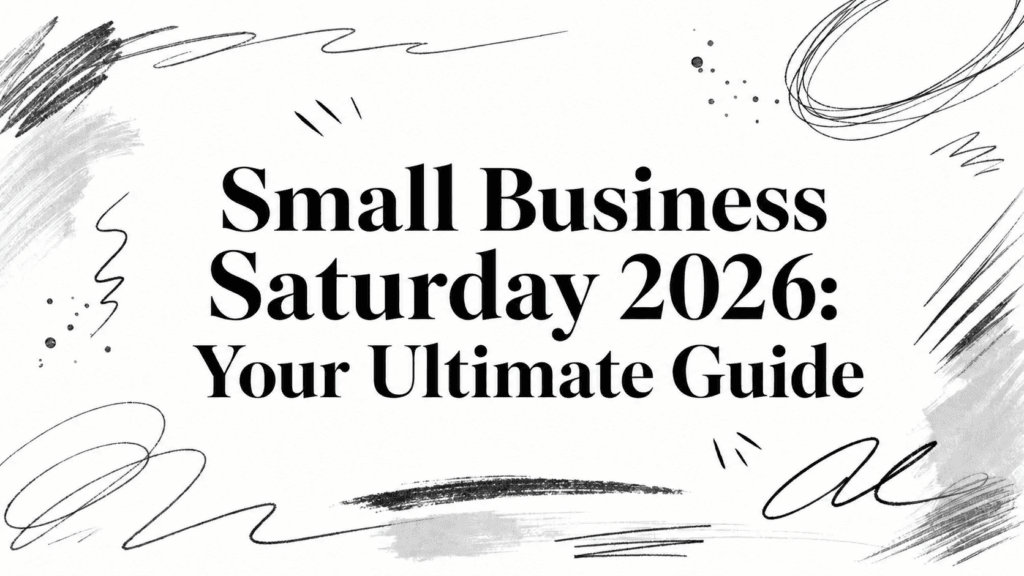 Small Business Saturday 2026: Your Ultimate Guide