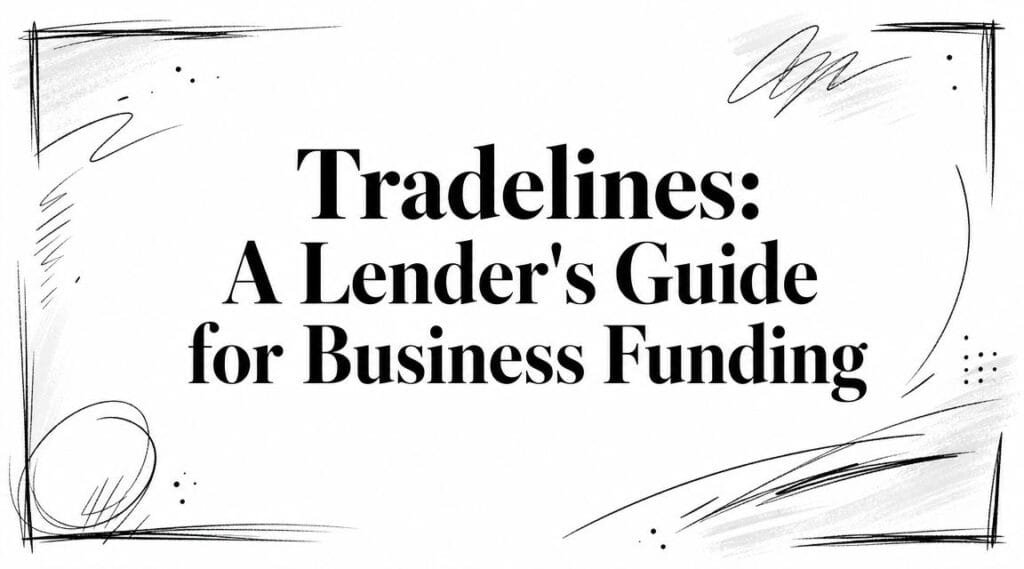 Tradeline: A Lender's Guide for Business Funding