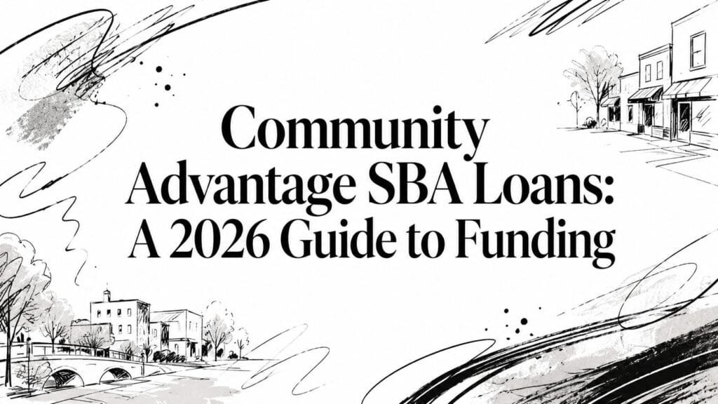 Community Advantage SBA Loans: A 2026 Guide for Funding