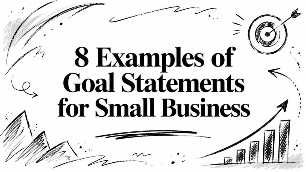 8 Examples of Goal Statements for Small Business