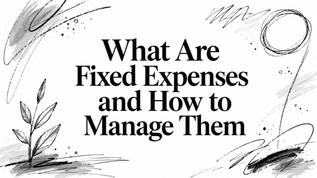 What are Fixed Expenses and How to Manage Them