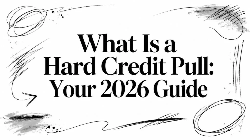 What Is a Hard Credit Pull: Your 2026 Guide
